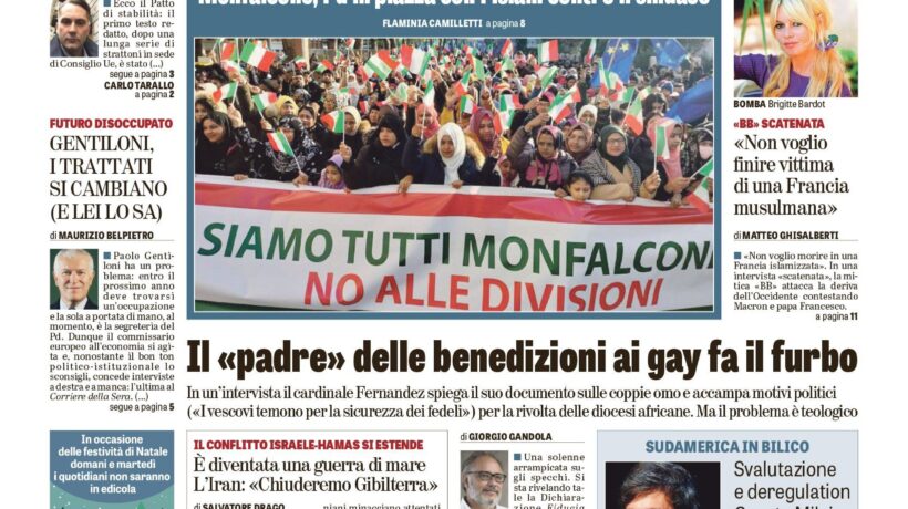 Oggi in edicola