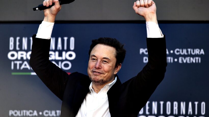 Figli, Starlink e Ia: Musk si prende la scena