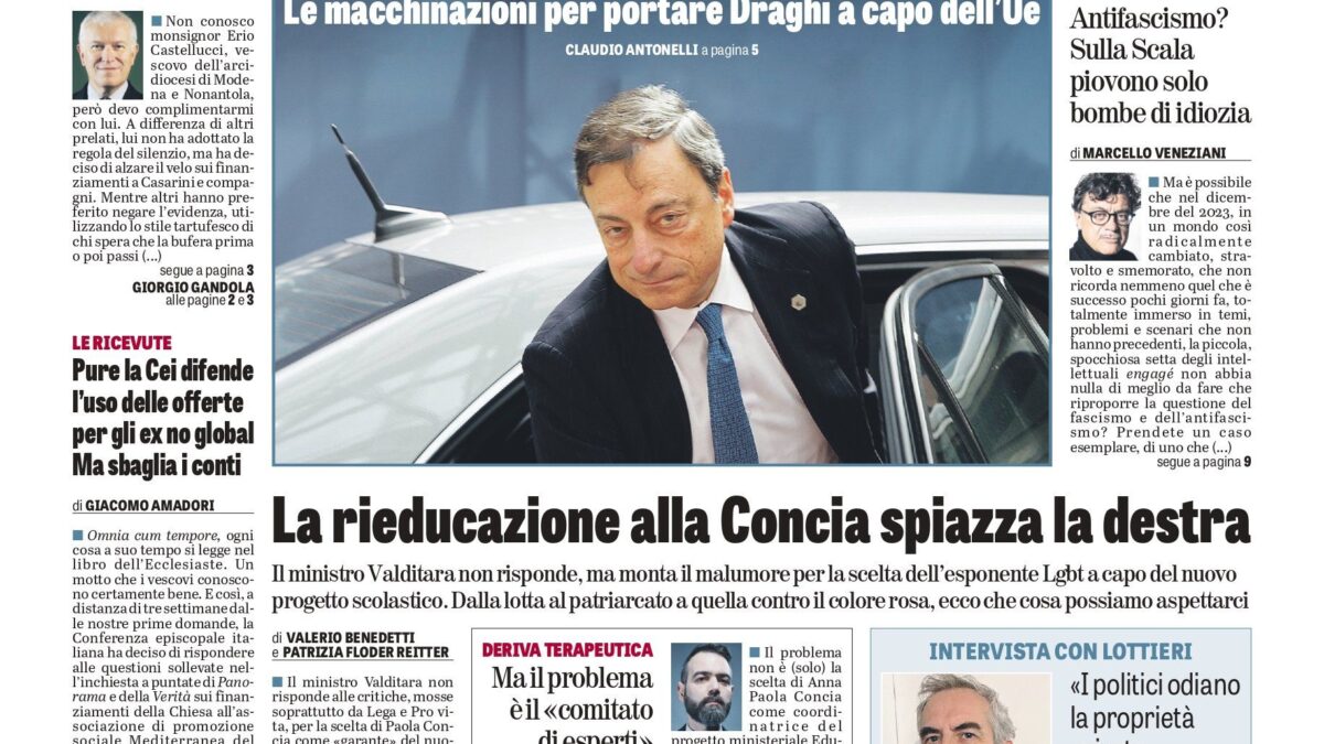 Oggi in edicola