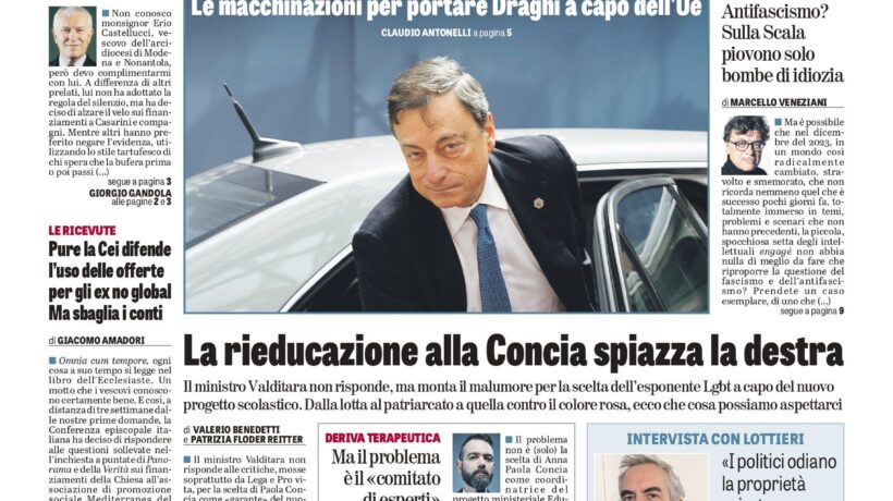 Oggi in edicola