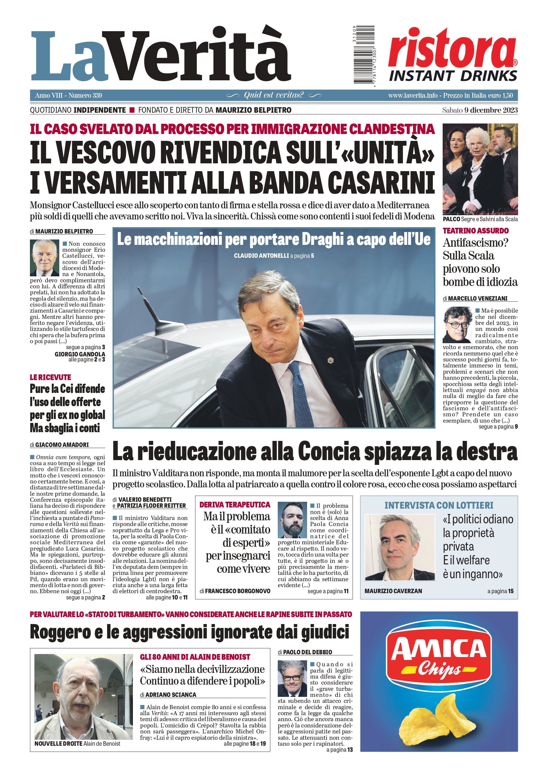 Oggi in edicola