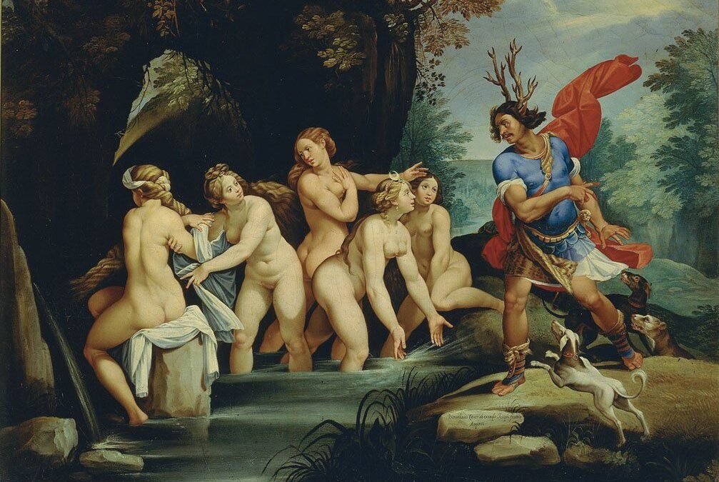 Alunni islamici contro un dipinto del 1600