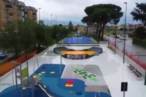 Caivano, l’area sportiva al centro del Parco Verde è realtà