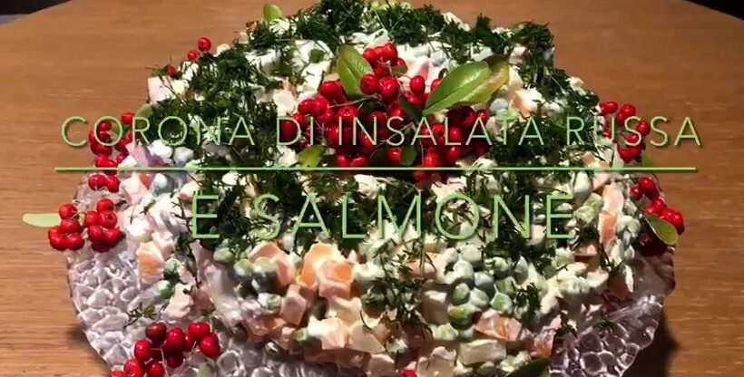 Cuciniamo insieme: corona d’insalata russa e salmone