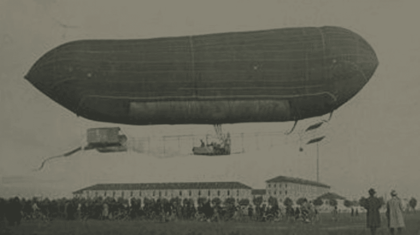 Il dirigibile U-1 a Torino