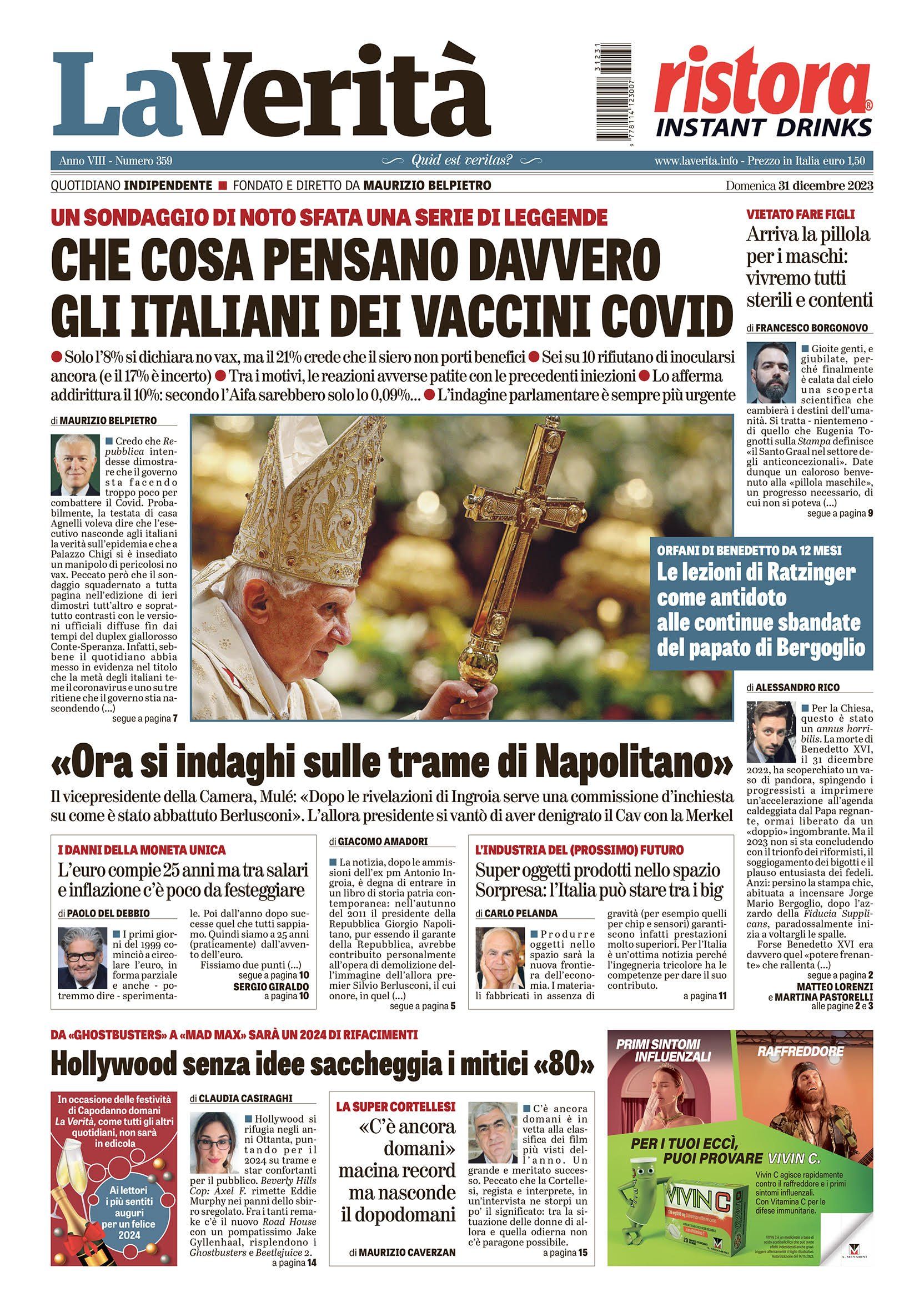 Oggi in edicola
