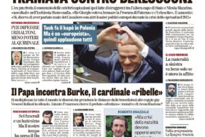 Oggi in edicola