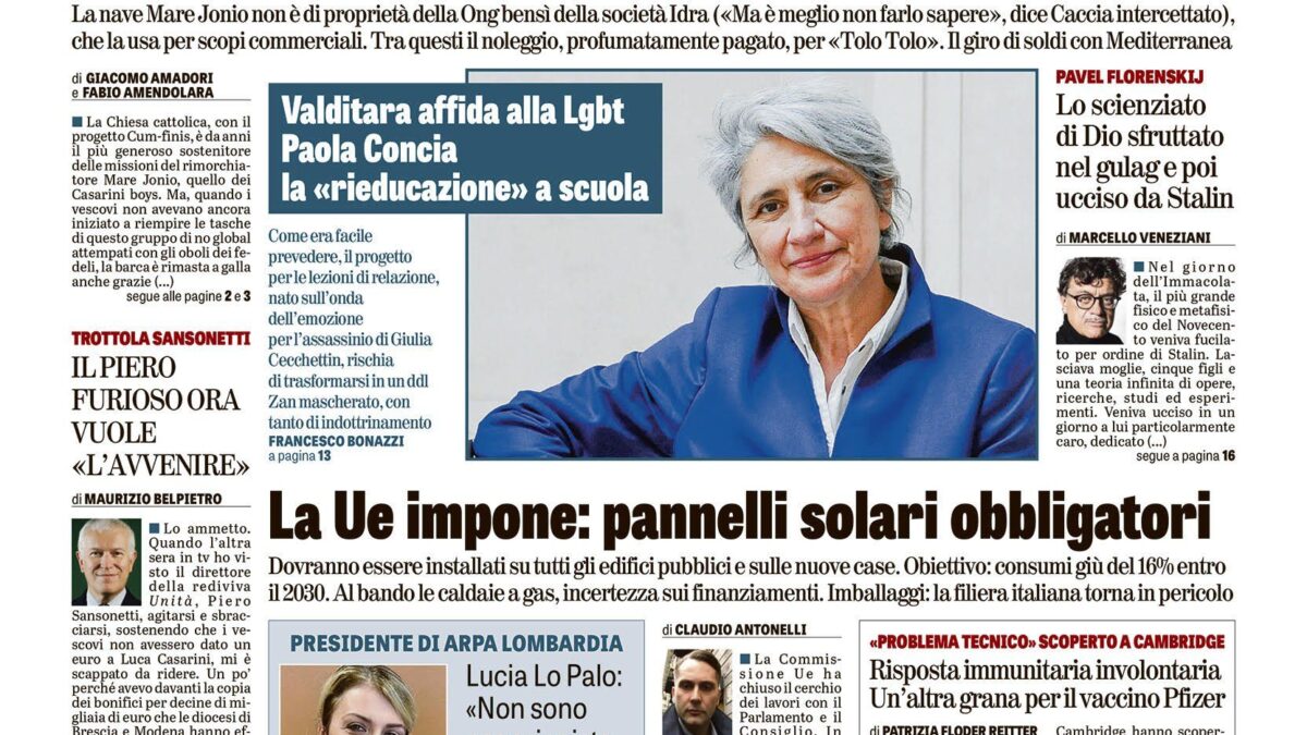 Oggi in edicola