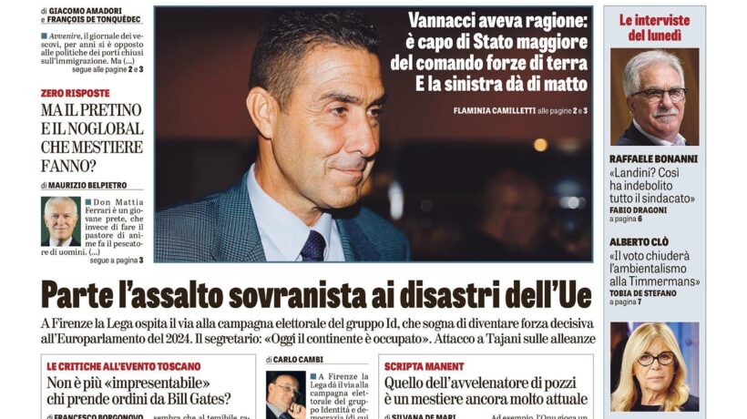 Oggi in edicola