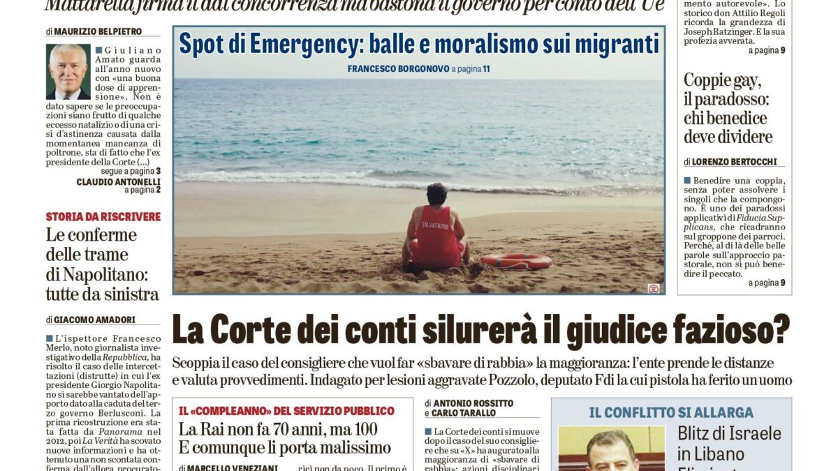 Oggi in edicola