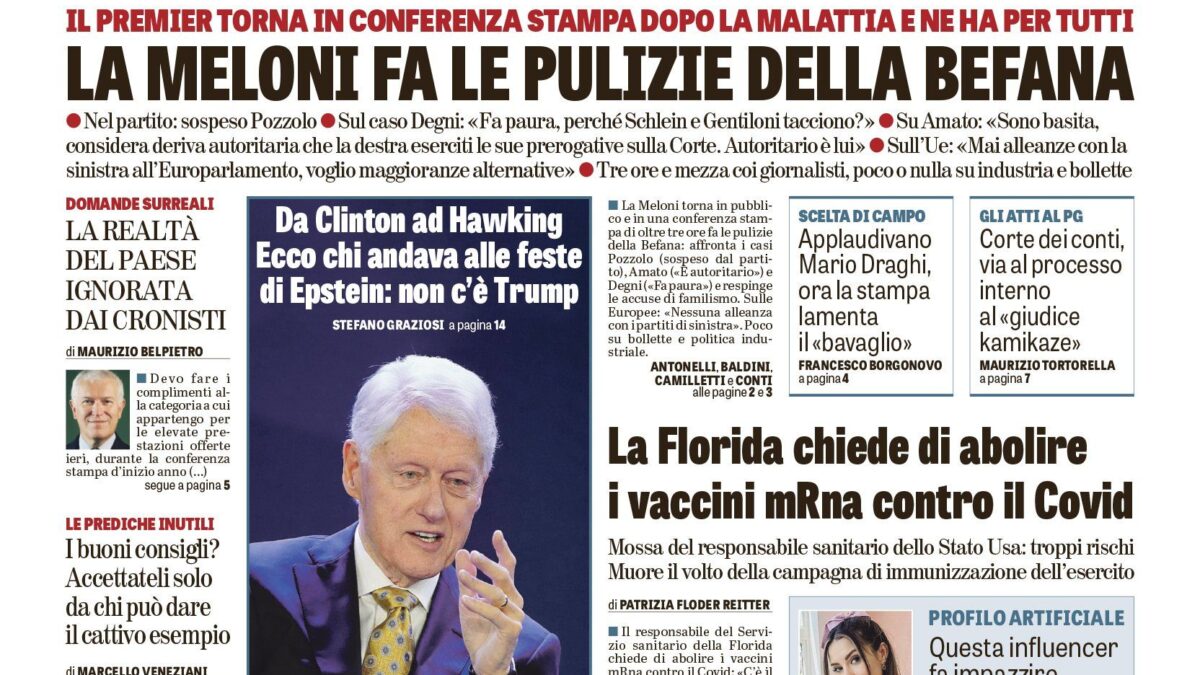 Oggi in edicola