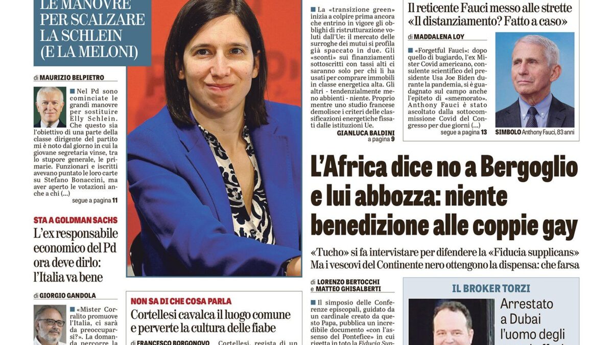 Oggi in edicola