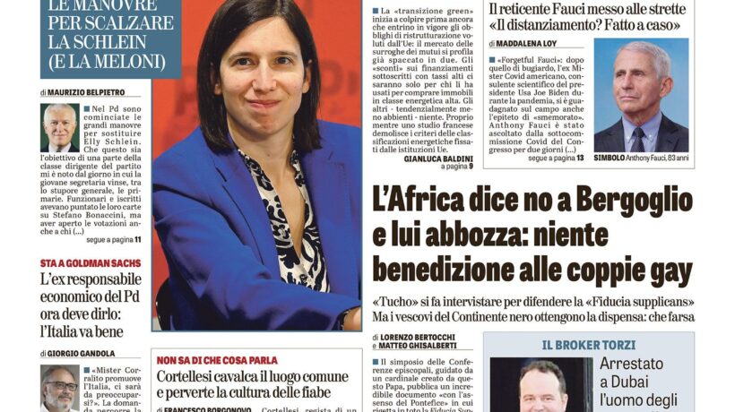 Oggi in edicola
