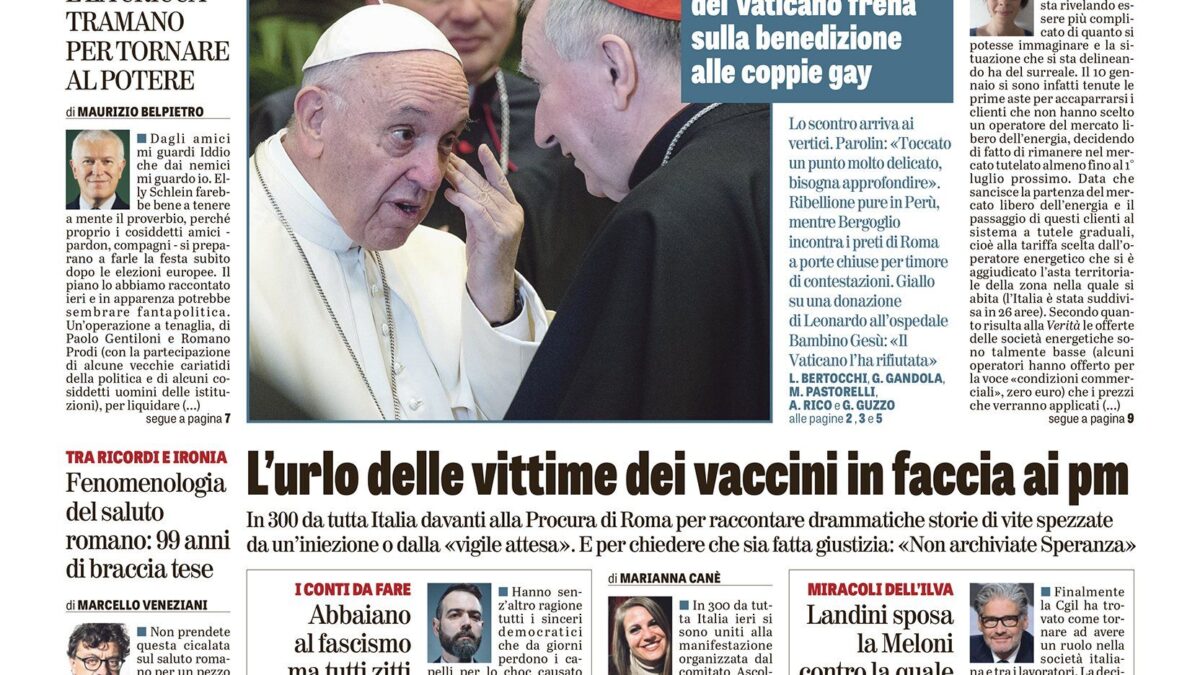 Oggi in edicola