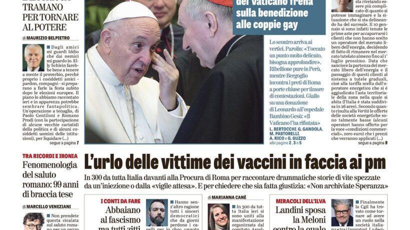 Oggi in edicola