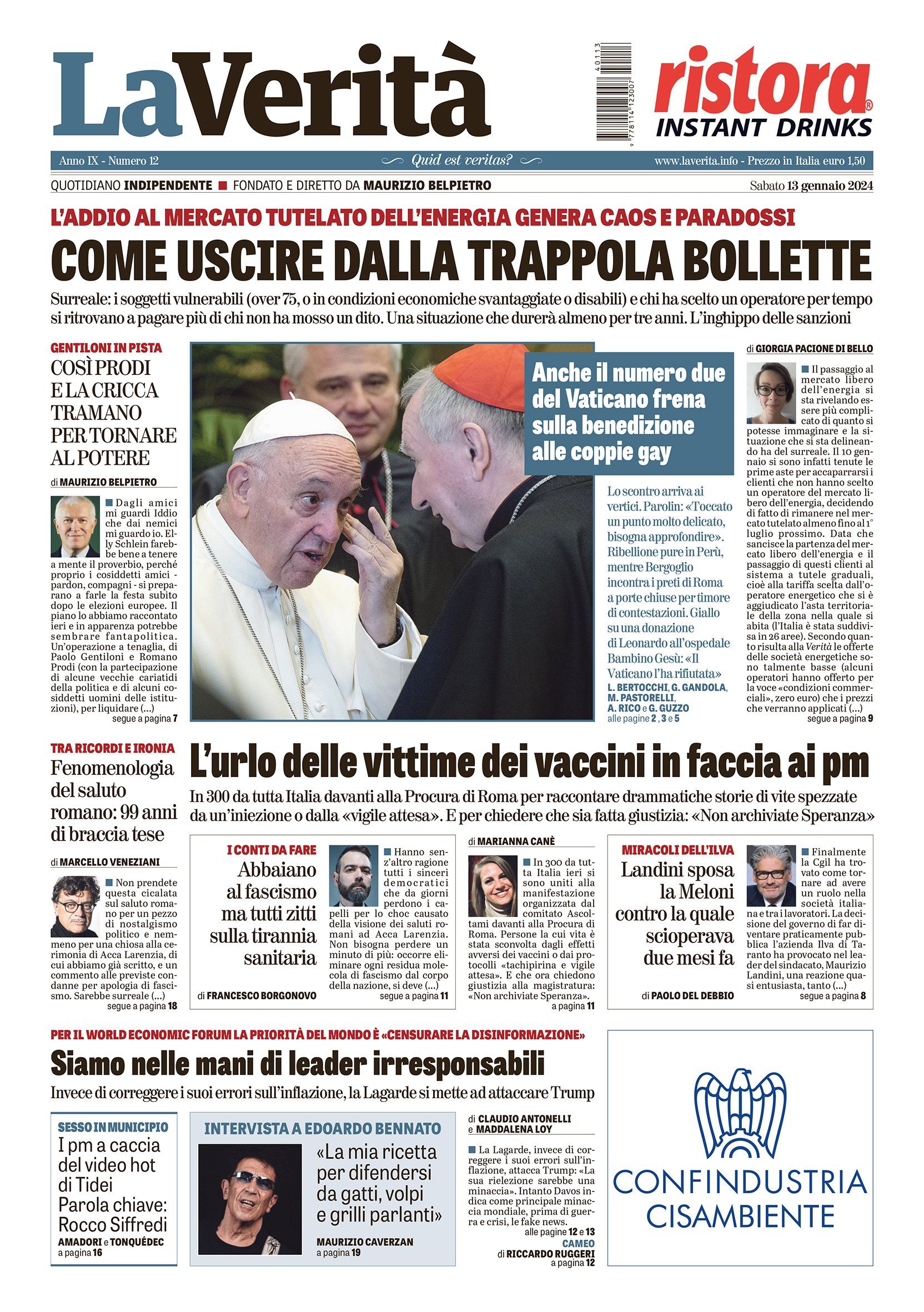 Oggi in edicola
