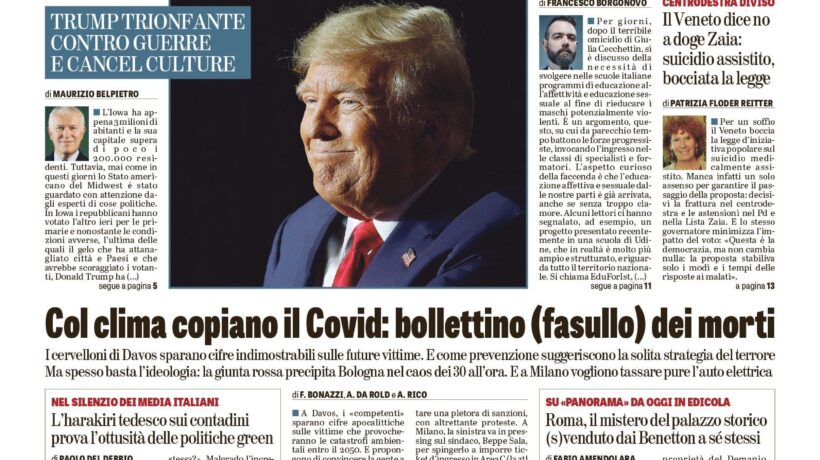 Oggi in edicola