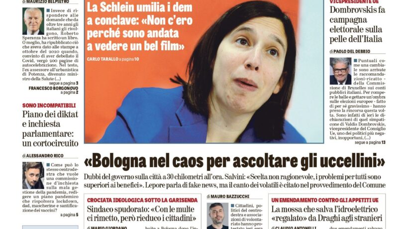 Oggi in edicola