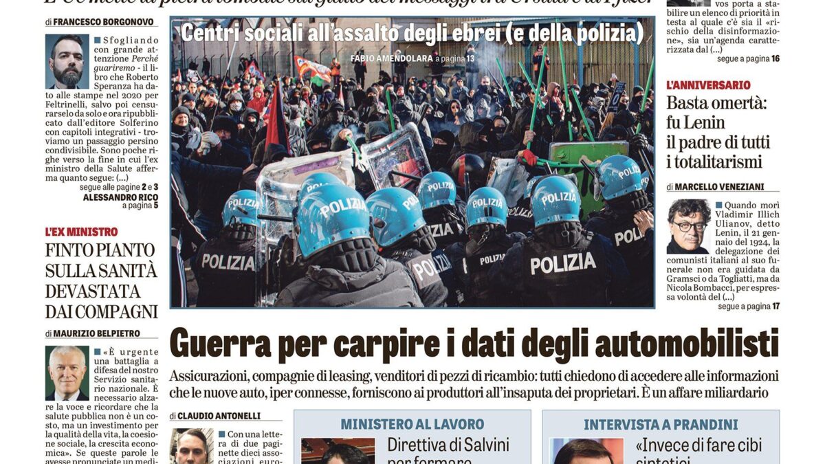 Oggi in edicola