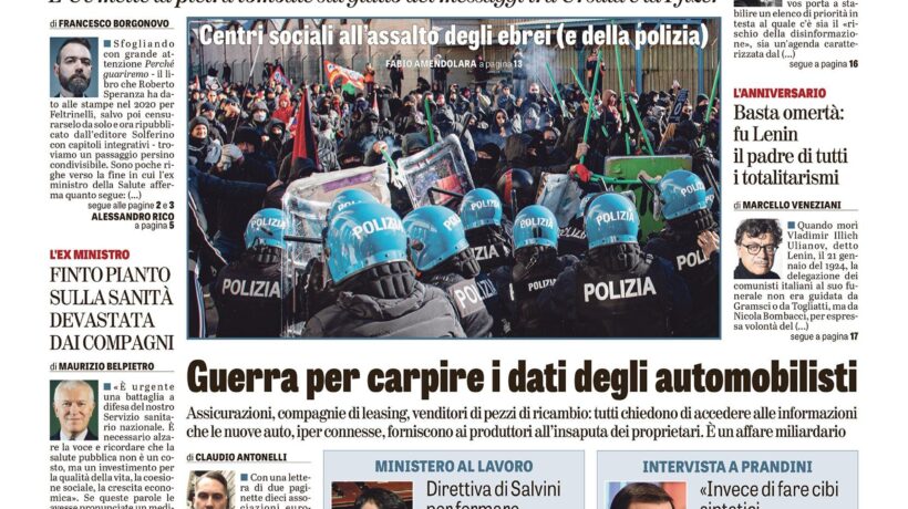 Oggi in edicola