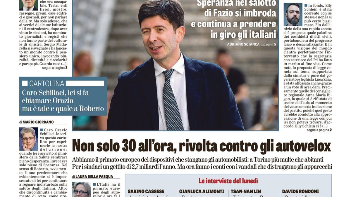Oggi in edicola