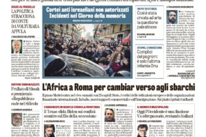 Oggi in edicola