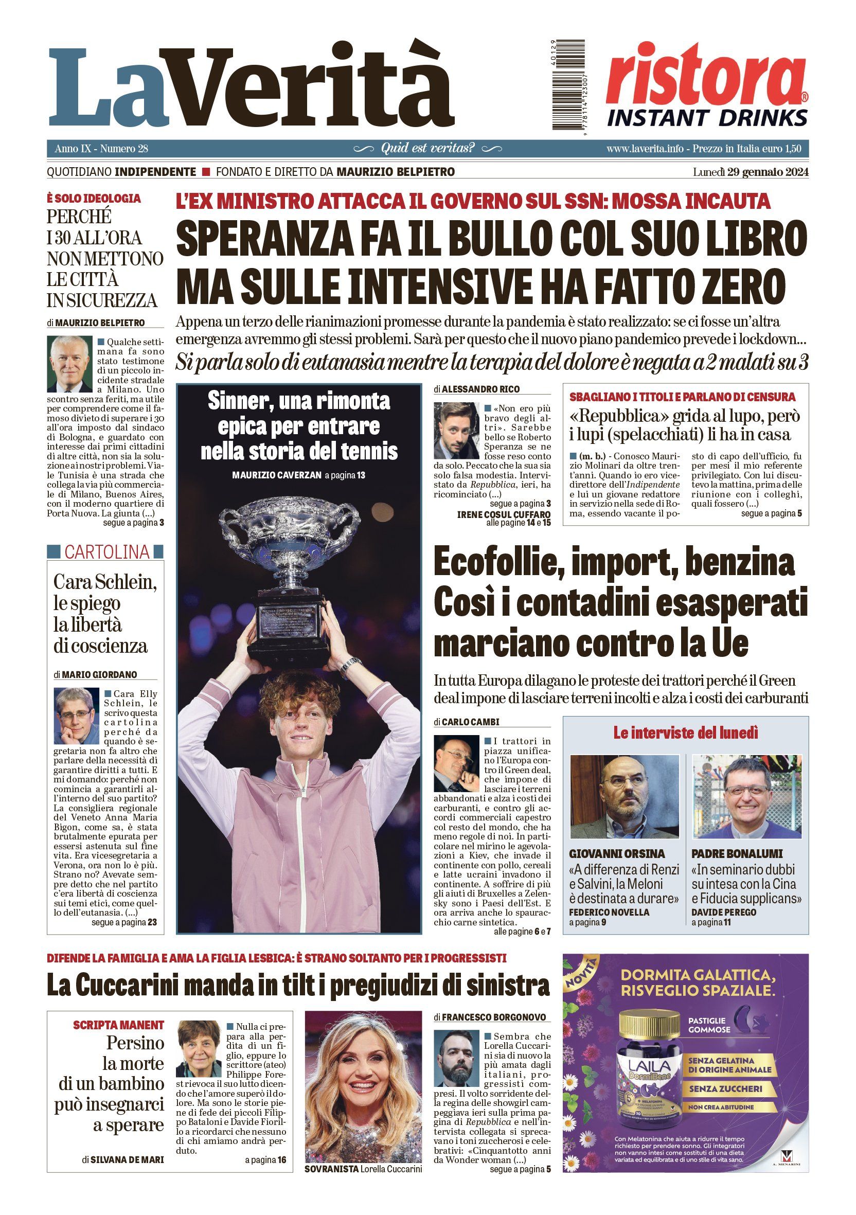 Oggi in edicola