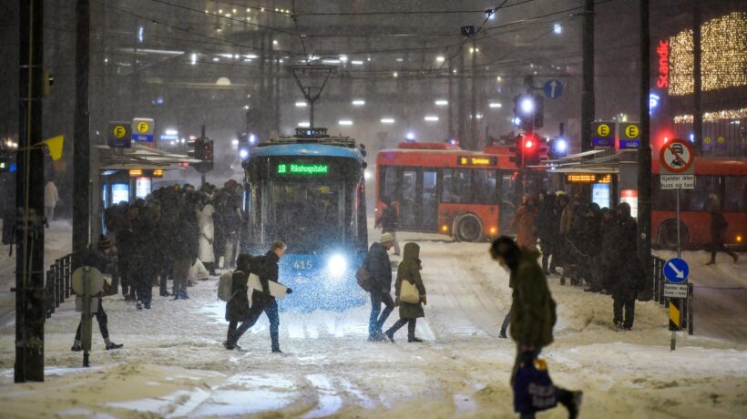 Fa troppo freddo: bus elettrici paralizzati