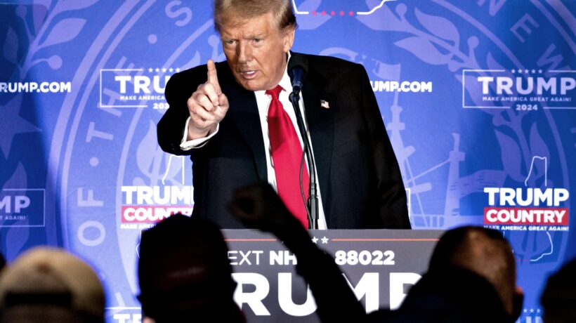 Trump mette in guardia i giudici: «Se mi escludete ci sarà una bolgia»