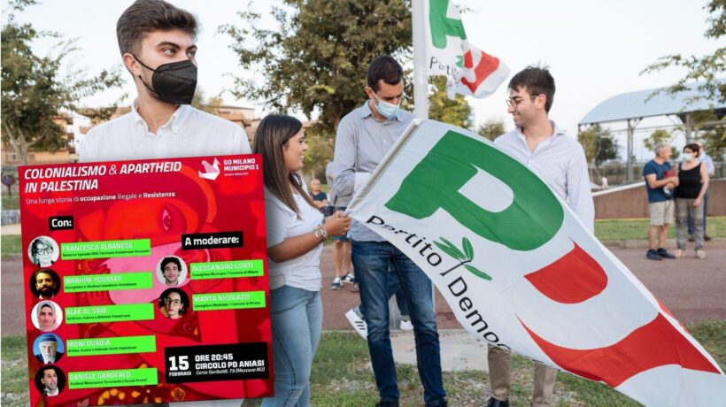 «Israele: colonialismo & apartheid». I giovani piddini imbarazzano i dem