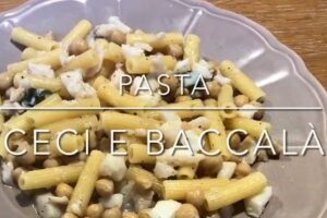 Cuciniamo insieme: pasta ceci e baccalà