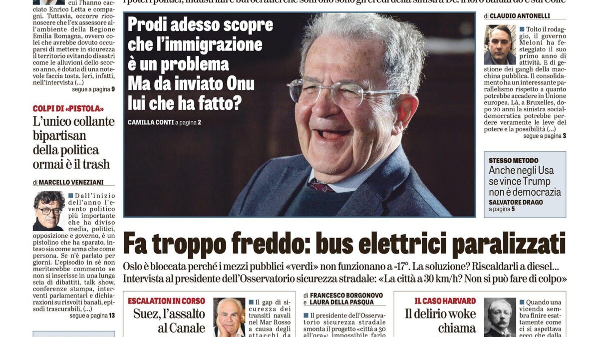 Oggi in edicola