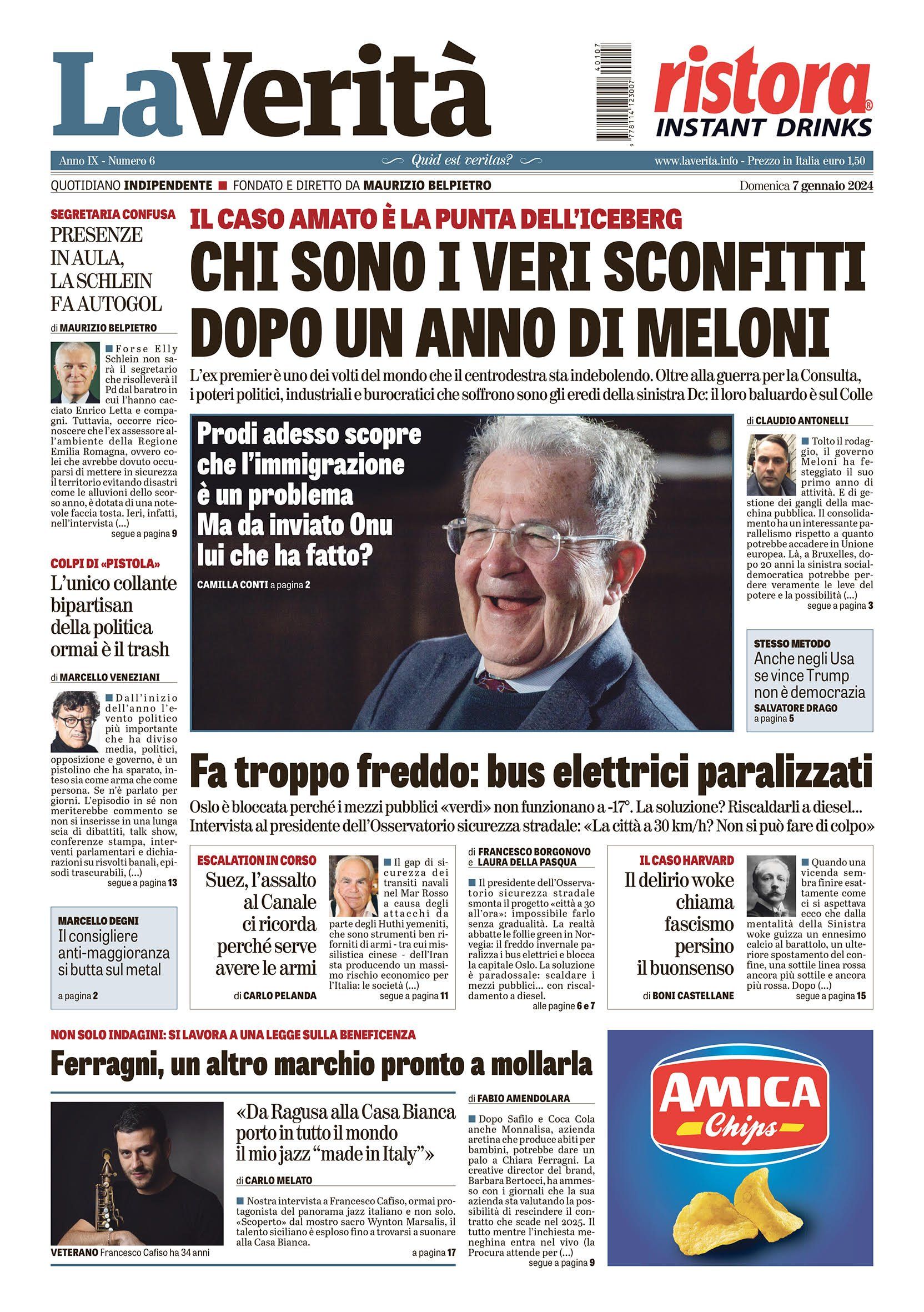 Oggi in edicola