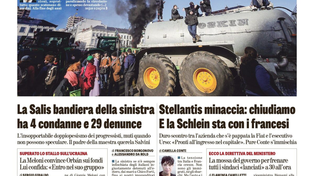 Oggi in edicola