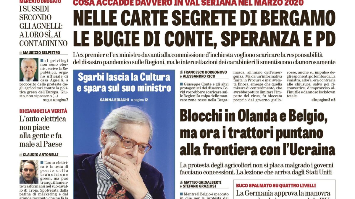 Oggi in edicola