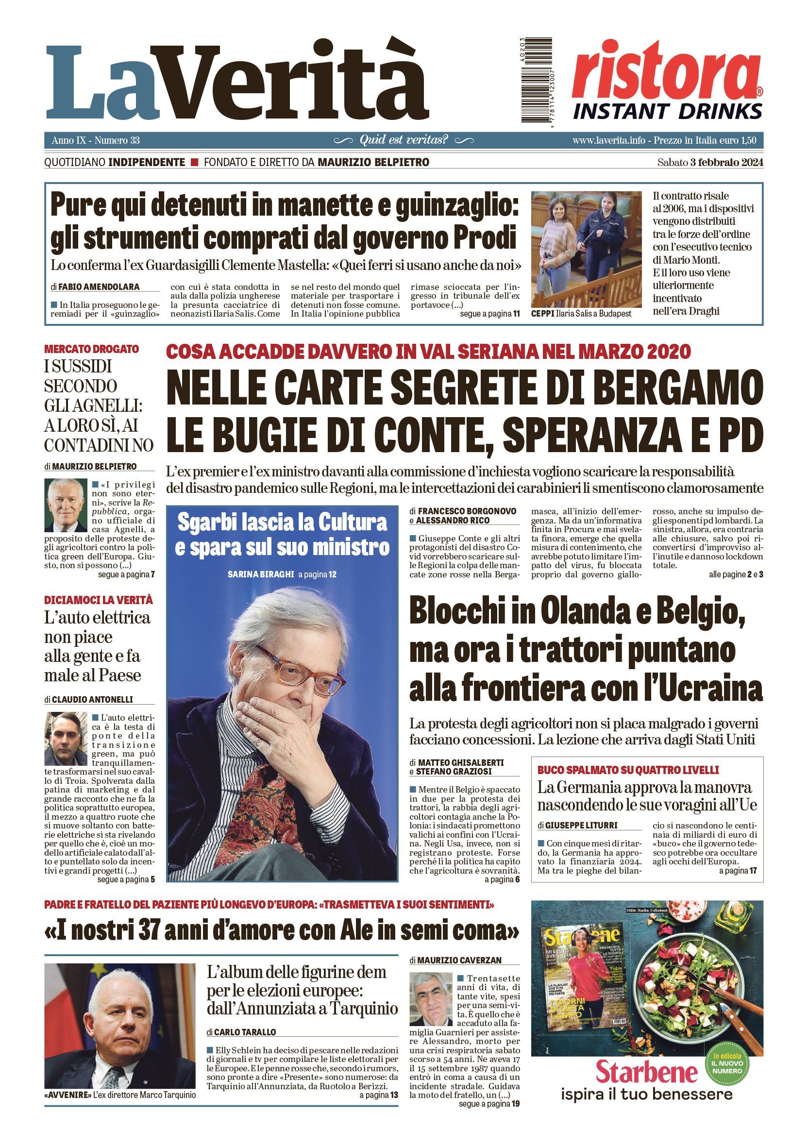 Oggi in edicola