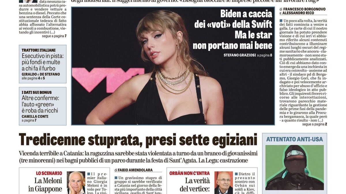 Oggi in edicola