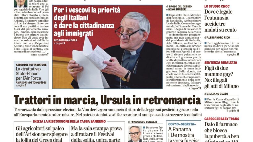 Oggi in edicola