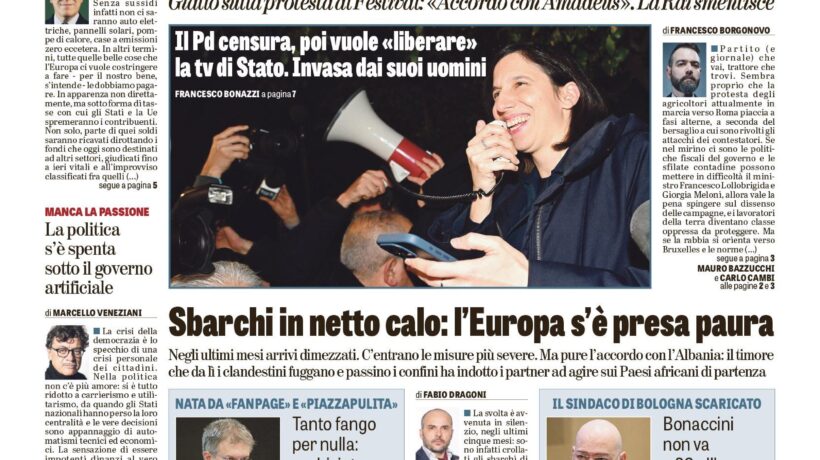Oggi in edicola