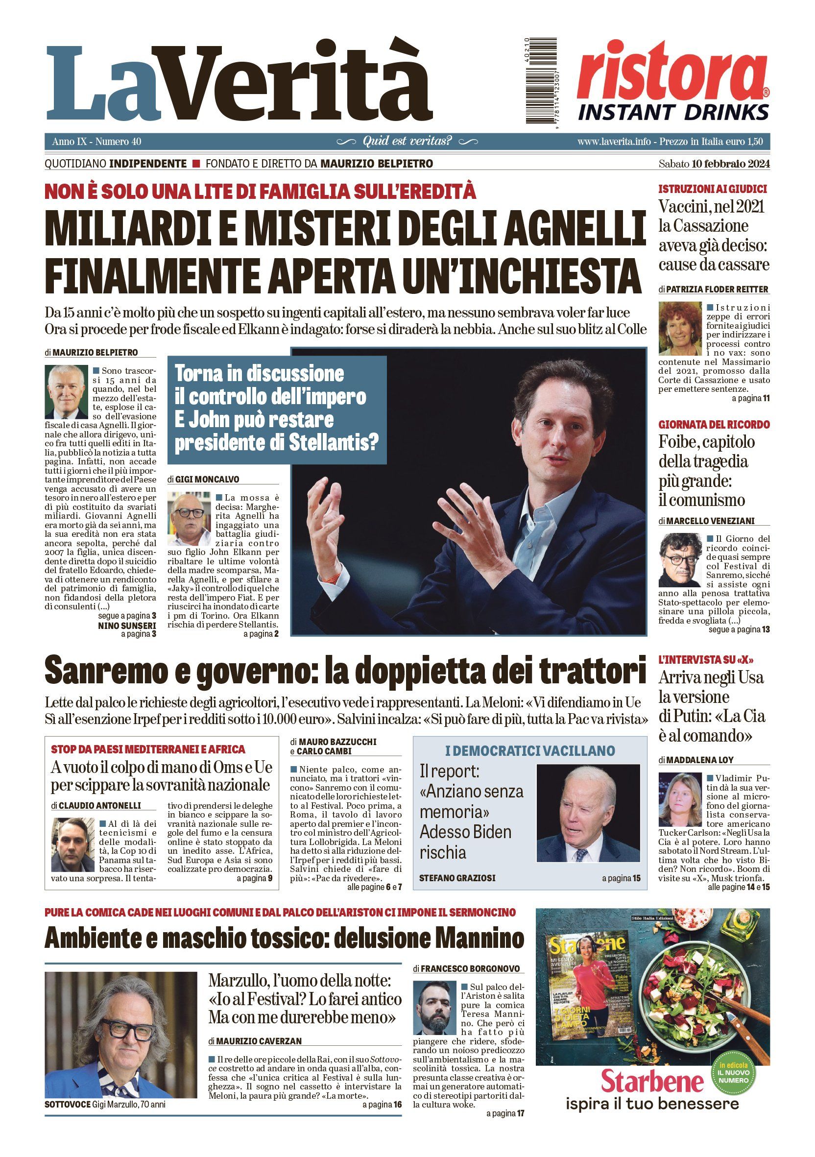 Oggi in edicola