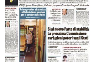 Oggi in edicola