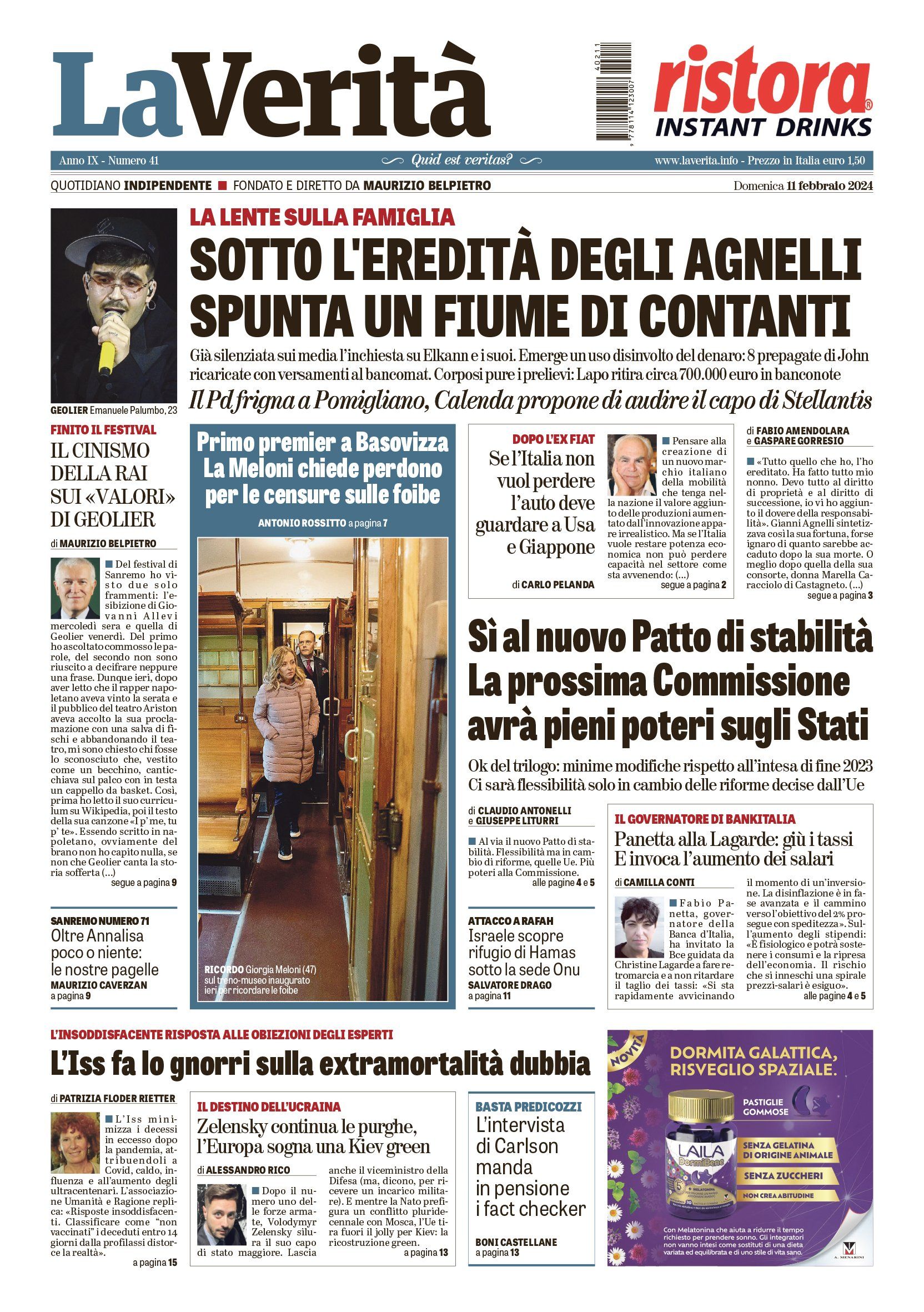Oggi in edicola