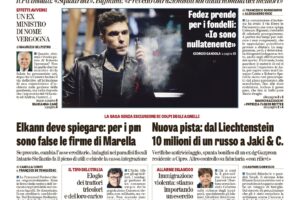 Oggi in edicola