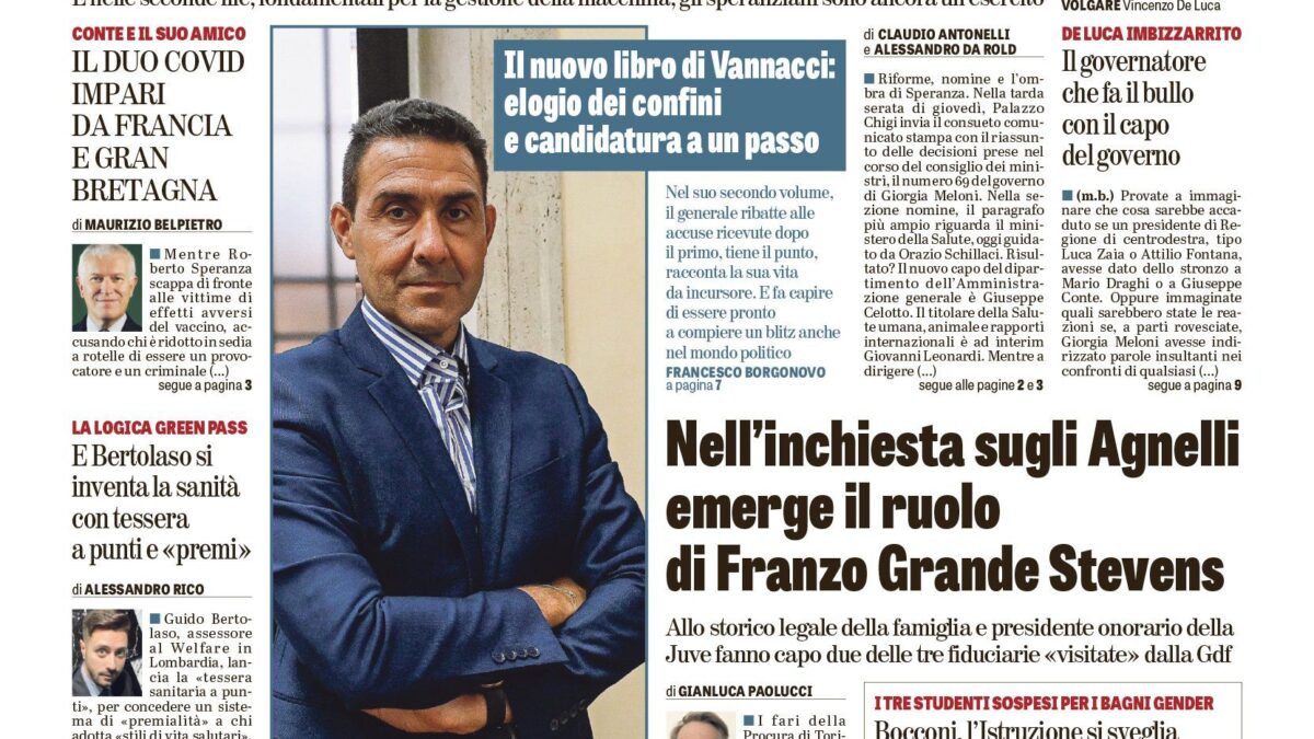 Oggi in edicola