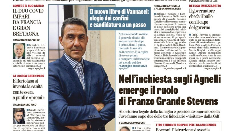 Oggi in edicola
