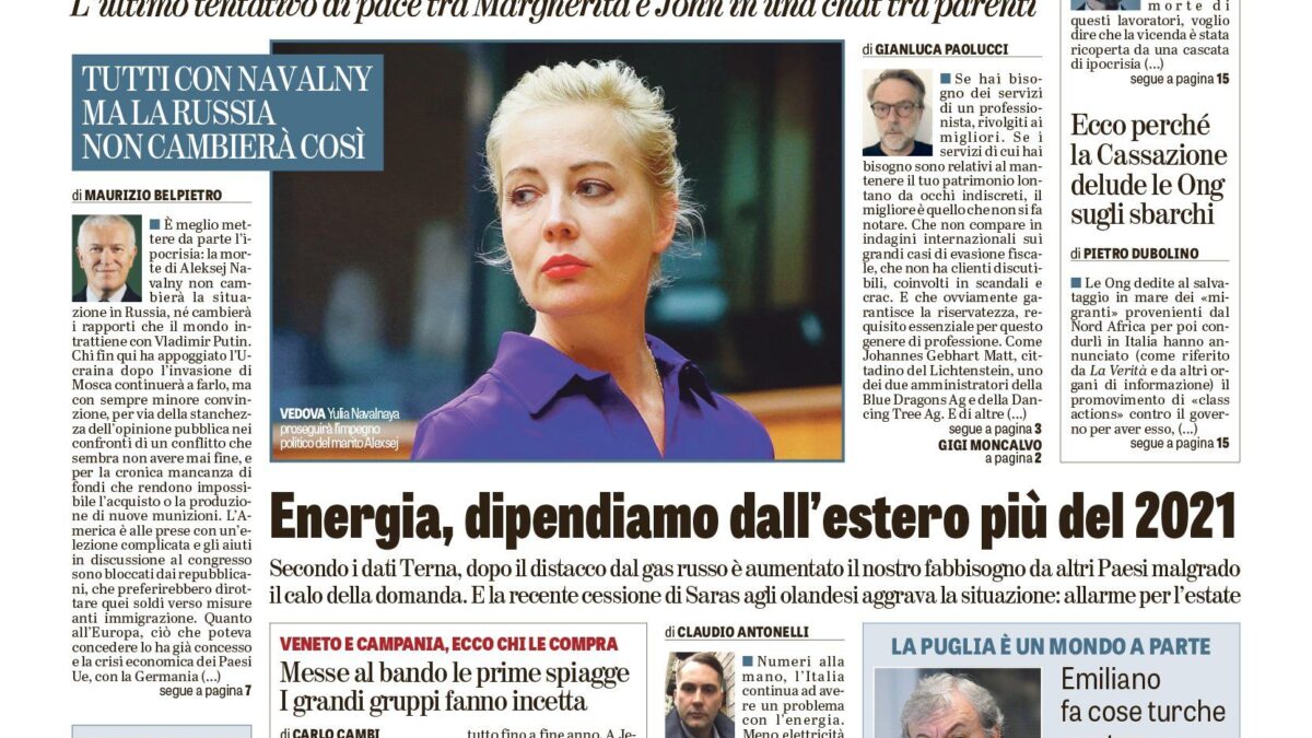 Oggi in edicola
