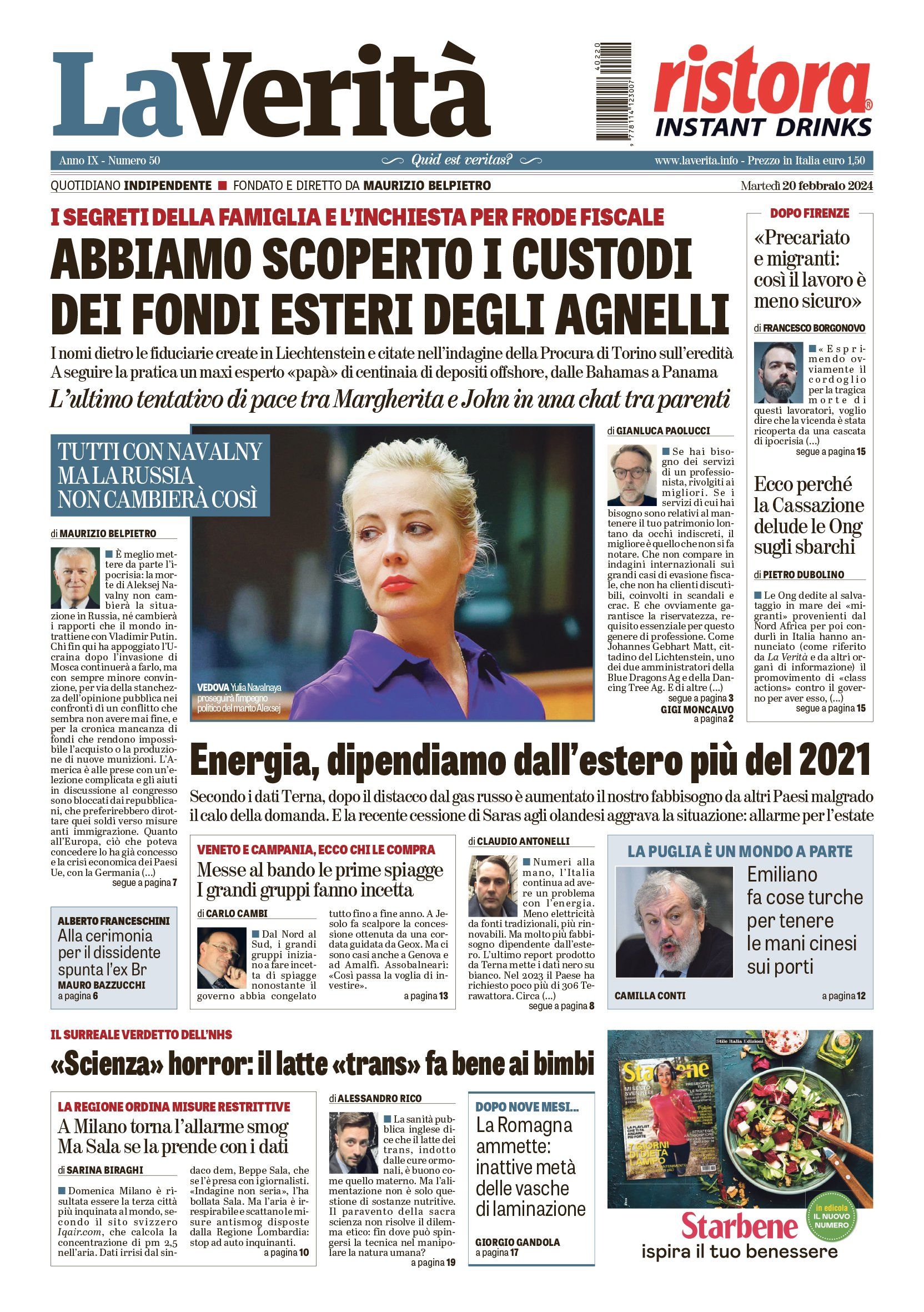 Oggi in edicola