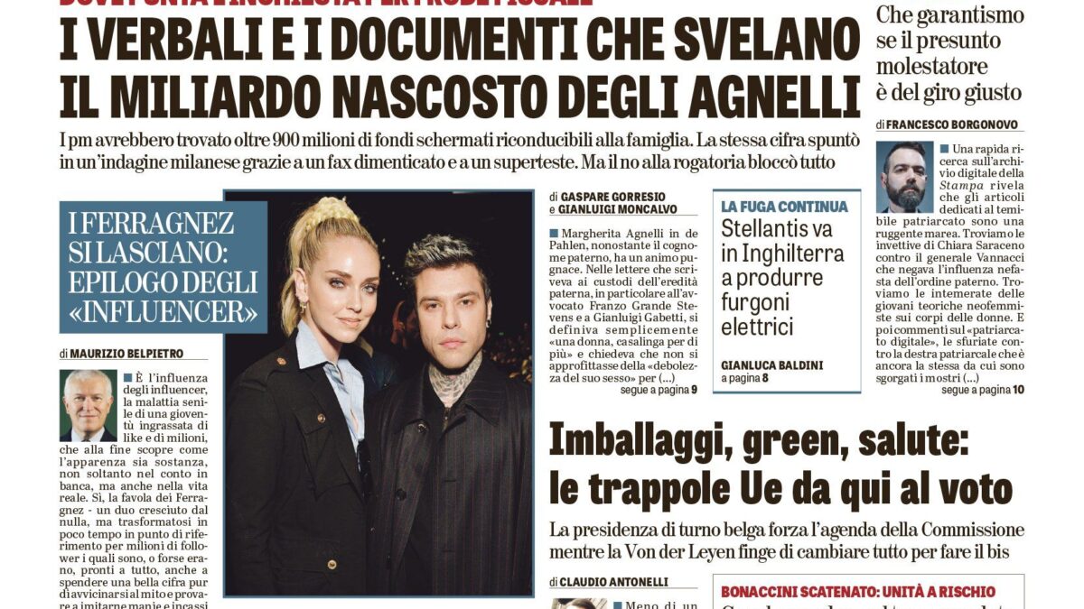 Oggi in edicola
