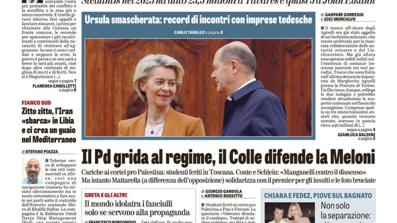Oggi in edicola
