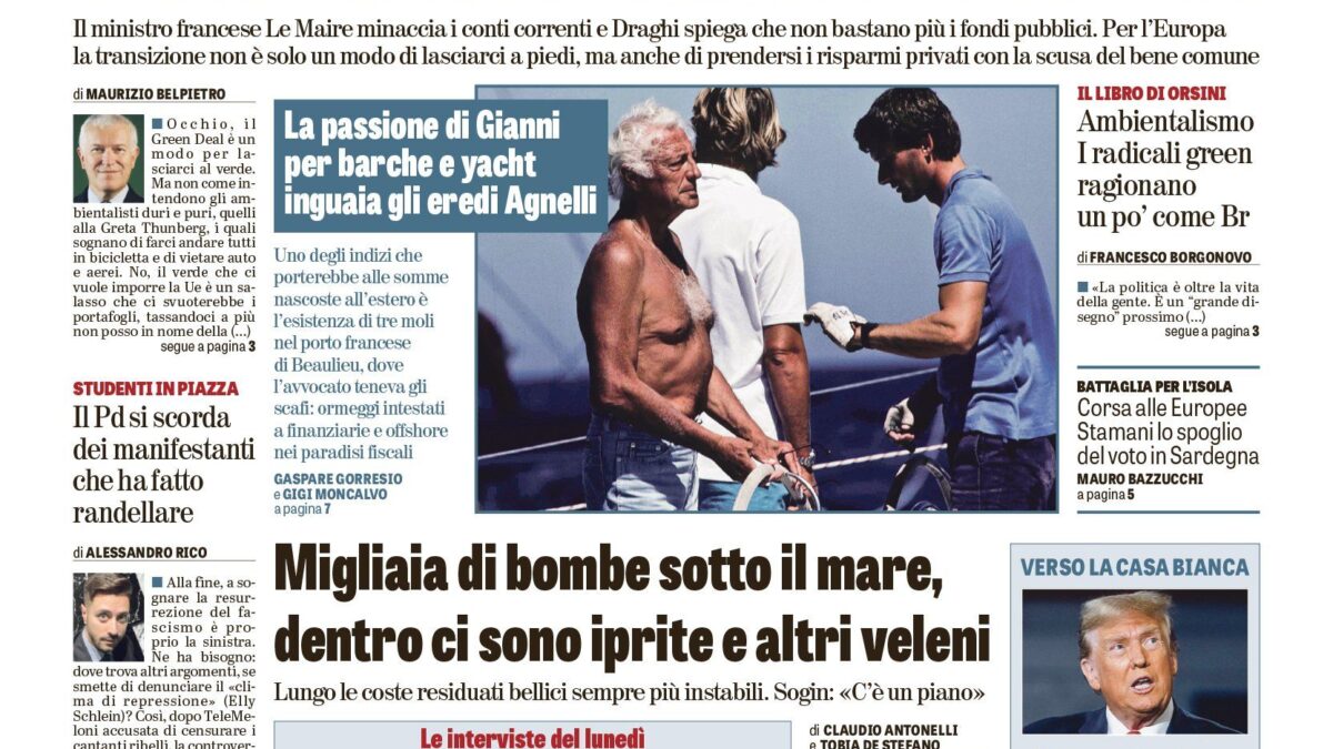 Oggi in edicola